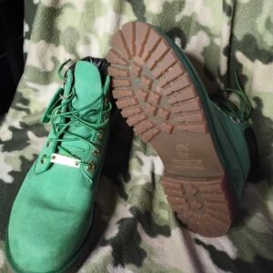Timberland Green Youth Boots